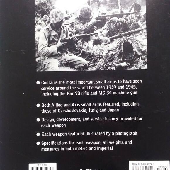 Small Arms of WWII by Chris Chant HC Book – Photos of Each Weapon Featured - Picture 8 of 10